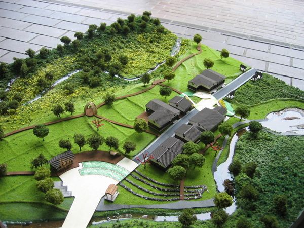 Landscape Model - Work Art Architecture Model Maker