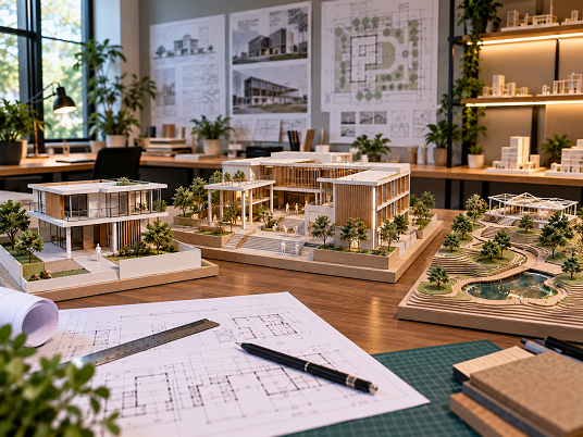 Student Model - Work Art Architecture Model Maker